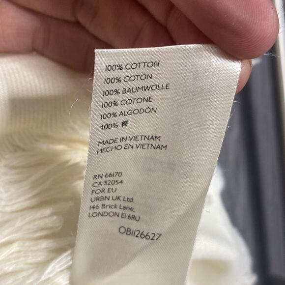 NWT Free People Bailey Denim Mini in White Women's 28 - Picture 9 of 9